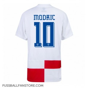 Kroatien Luka Modric #10 Replik Heimtrikot EM 2024 Kurzarm